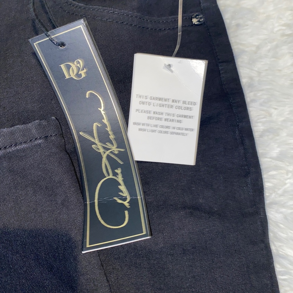 NWT Black Pull on Jeans 1XTall - Picture 3 of 6